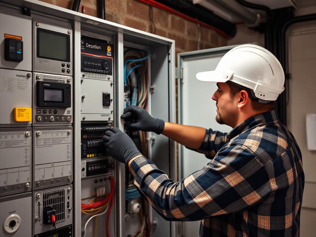Electrical panel work